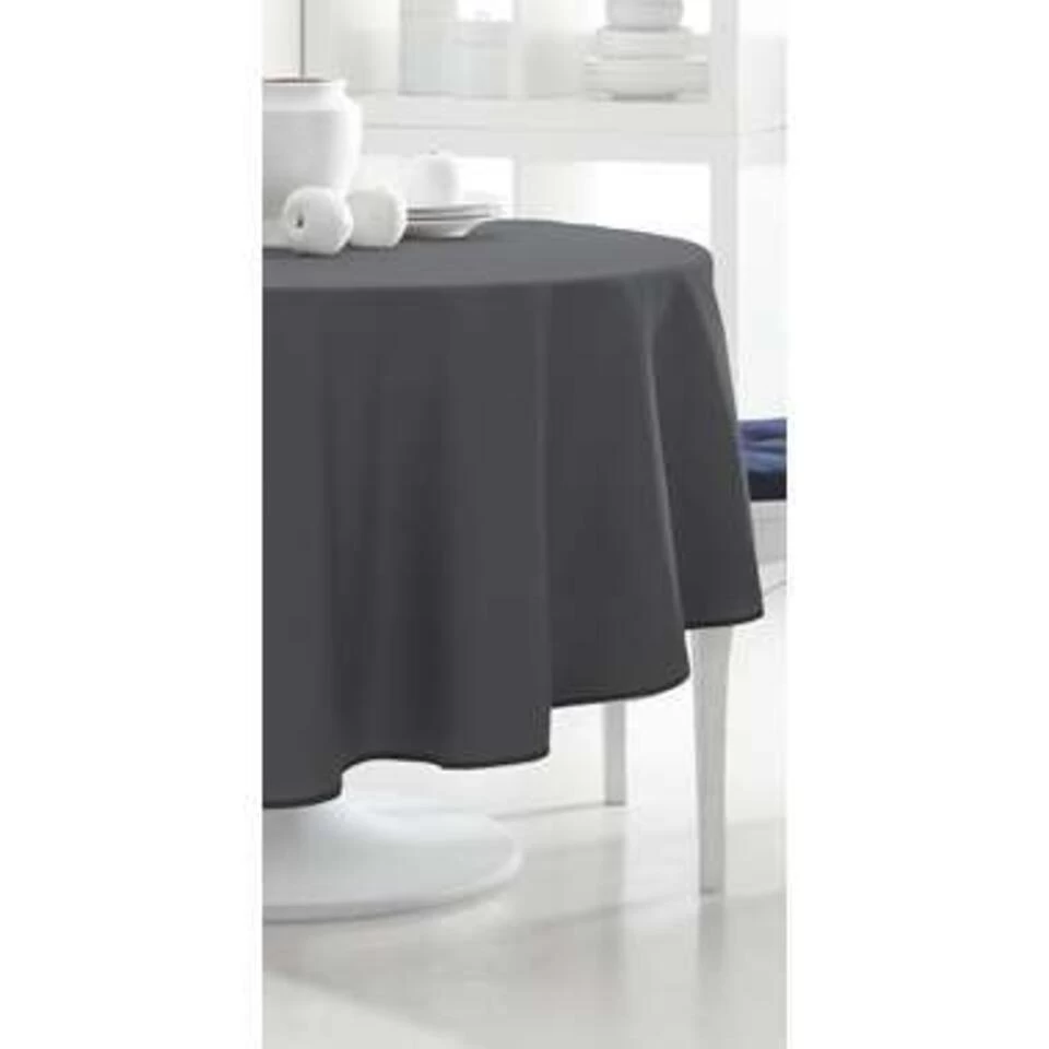 Today Rond Tafelkleed Antraciet - 180cm 6 Today Rond Tafelkleed Antraciet - 180cm - Afbeelding 4