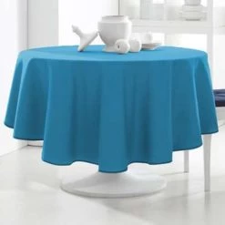 Today Rond Tafelkleed Blauw - 180cm -Het originele servies. 1000002185 0103