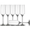 Champagneglazen Carre - 6 Stuks - Glas - 220 Ml 2 Champagneglazen Carre - 6 Stuks - Glas - 220 Ml -Het originele servies. 1000003808