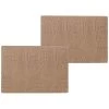 Wicotext Placemats - 4 Stuks - Coko - Beige - 43 X 30 Cm