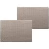 Wicotext Placemats - 4 Stuks - Jaspe - Taupe - 43 X 30 Cm
