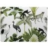 Rechthoekige Placemat Jungle Print Wit Kurk 30 X 40 Cm -Het originele servies. 1000010971