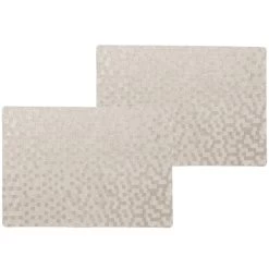 Wicotext Placemats - 4 Stuks - Stones - Taupe - 43 X 30 Cm