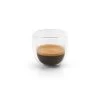 Merkloos Set Van 2x Dubbelwandige Koffie/espresso Glazen 70 Ml - Transparant -Het originele servies. 1000012665
