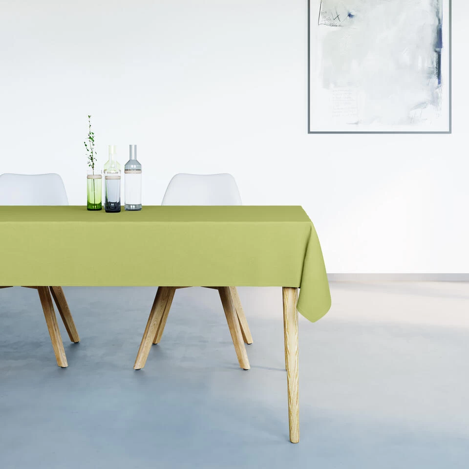 Mistral Home - Tafelkleed Waterafstotend - 150x250 Cm - Gras Groen 4 Mistral Home - Tafelkleed Waterafstotend - 150x250 Cm - Gras Groen - Afbeelding 2