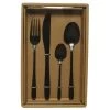 Decoris Bestekset - 16-delig - Zwart - RVS - 4 Personen -Het originele servies. 1000012734