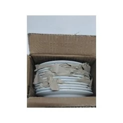 Merkloos Gebaksbordjes - 12x Stuks - Wit - Porselein - D18 Cm -Het originele servies. 1000014437 0101