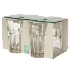 Merkloos Drinkglazen - 4 Stuks - 360 Ml -Het originele servies. 1000014473 0102