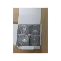 Bormioli Whiskeyglazen - 4 Stuks - Glas - 400 Ml -Het originele servies. 1000014489 0102