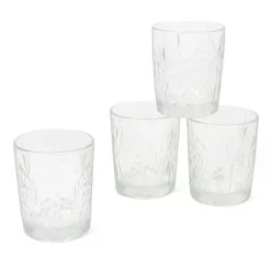 Bormioli Whiskeyglazen - 4 Stuks - Glas - 400 Ml