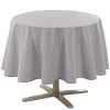 Wicotex Tafellaken - Lichtgrijs - Rond - Polyester - 180 Cm -Het originele servies. 1000014525