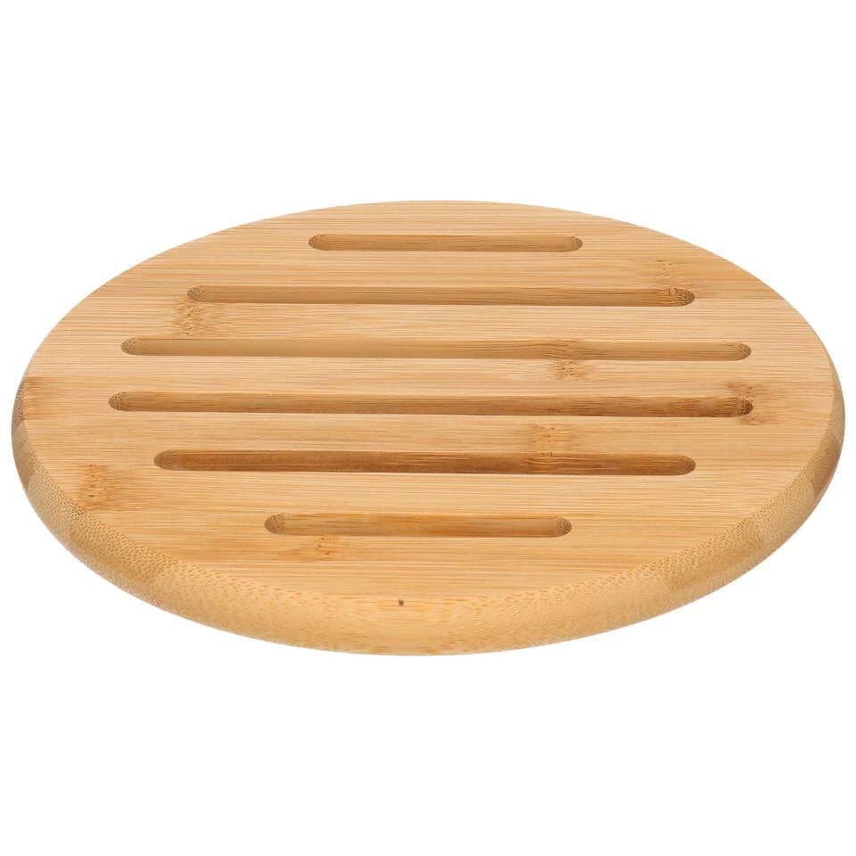 Zeller Pannenonderzetter - Rond - Hout - 20 Cm 3 Zeller Pannenonderzetter - Rond - Hout - 20 Cm