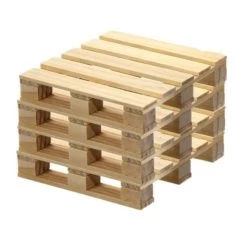 Merkloos Glazenonderzetters - 4 Stuks - Hout - 10 Cm -Het originele servies. 1000016353 0102