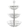 Items Fruitschaal - Etagere - 3-laags - Zilver - Bestek Patroon -Het originele servies. 1000017388