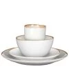 Mica Decorations Tabo Serviesset 4 Persoons Keramiek Wit