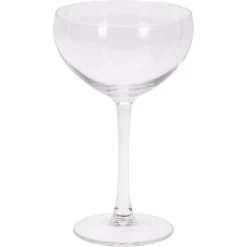 Merkloos Champagneglazen - 4 Stuks - Glas - Transparant - 240 Ml