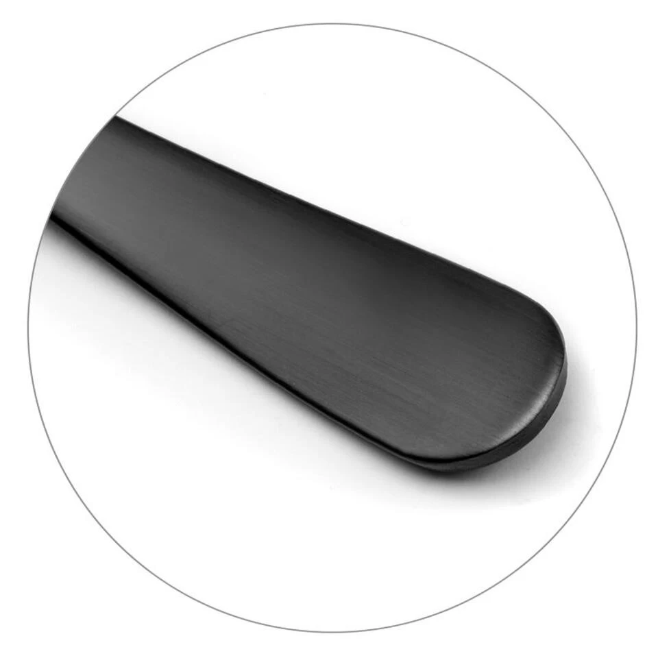 Amefa Austin Black 6 Theelepels 4 Amefa Austin Black 6 Theelepels - Afbeelding 2