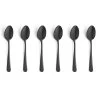 Amefa Austin Black 6 Koffielepels -Het originele servies. 1000020864