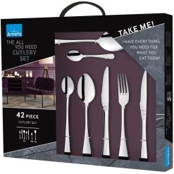 Amefa Rome All You Need 42-delige Bestekset -Het originele servies. 1000021078 0101