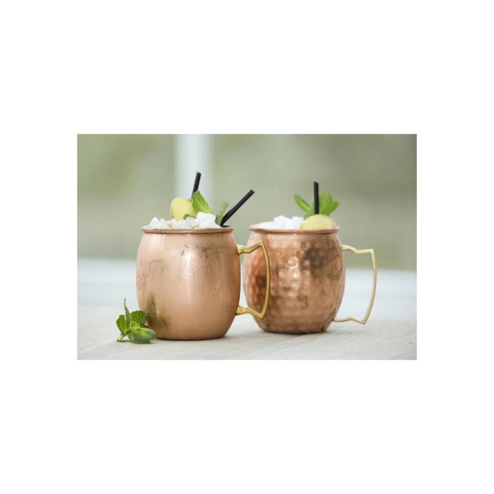 Cosy & Trendy Cocktailglas Moskow Mule - Glad Koper - 450 Ml 4 Cosy & Trendy Cocktailglas Moskow Mule - Glad Koper - 450 Ml - Afbeelding 2
