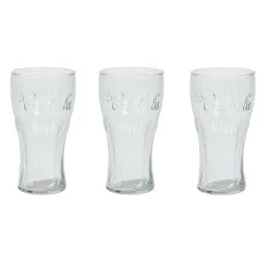 Merkloos Luminarc Drinkglazen Coca Cola - 3 Stuks - 370 Ml