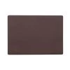 Wicotex Placemat Plain - Luxe - Bruin - 43 X 30 Cm