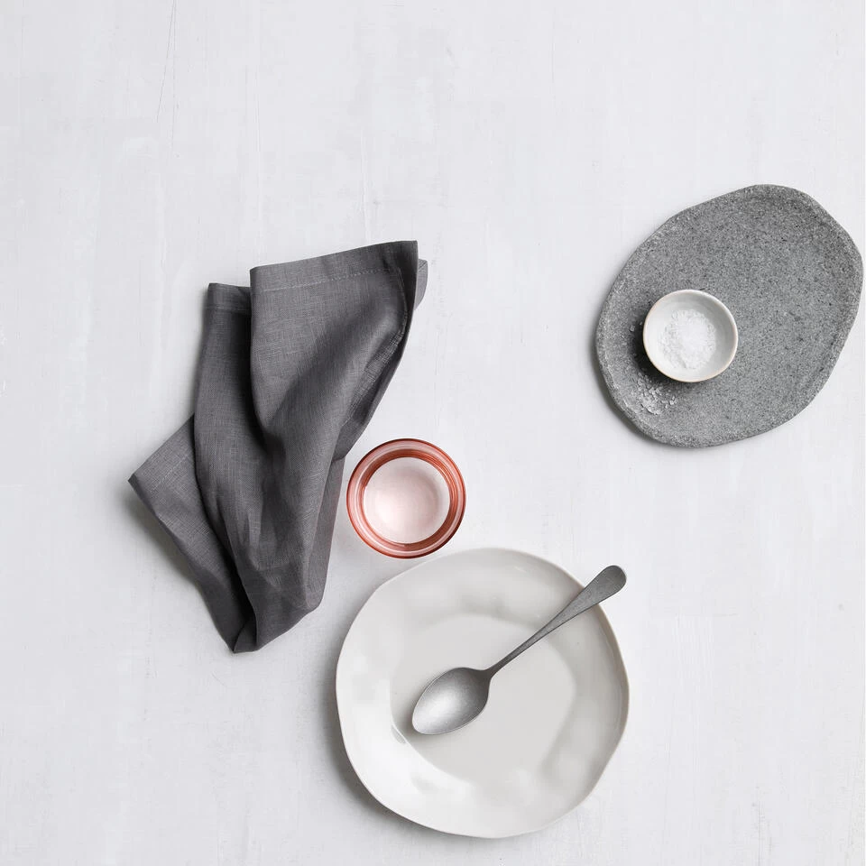 DDDDD Servetten Cabin - 40x40cm - Grijs - 4 Stuks 5 DDDDD Servetten Cabin - 40x40cm - Grijs - 4 Stuks - Afbeelding 3