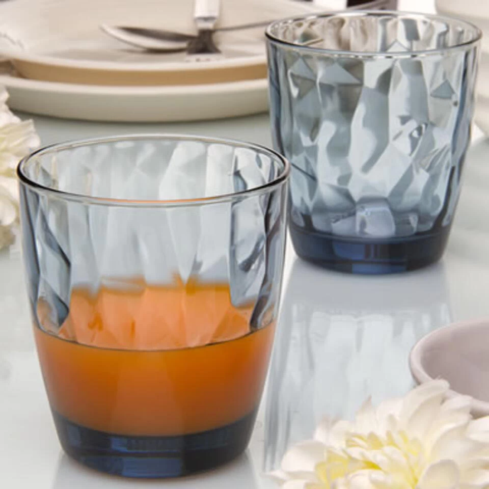 Bormioli Rocco Diamond Waterglas - 39 Cl - Blauw - Set-6 5 Bormioli Rocco Diamond Waterglas - 39 Cl - Blauw - Set-6 - Afbeelding 3