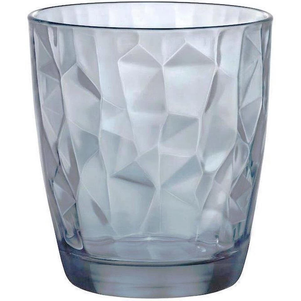 Bormioli Rocco Diamond Waterglas - 39 Cl - Blauw - Set-6 3 Bormioli Rocco Diamond Waterglas - 39 Cl - Blauw - Set-6