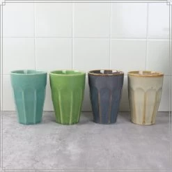 OTIX Cappuccino Mokken 330 Ml Latte Macchiato Glazen Hittebestendig Set Van 4 -Het originele servies. 1000033123 0111