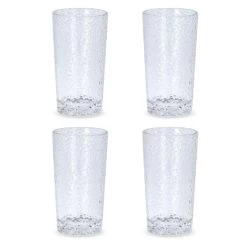 Orange85 Waterglazen 260 Ml 4 Stuks Drinkglazen Vaatwasserbestendig