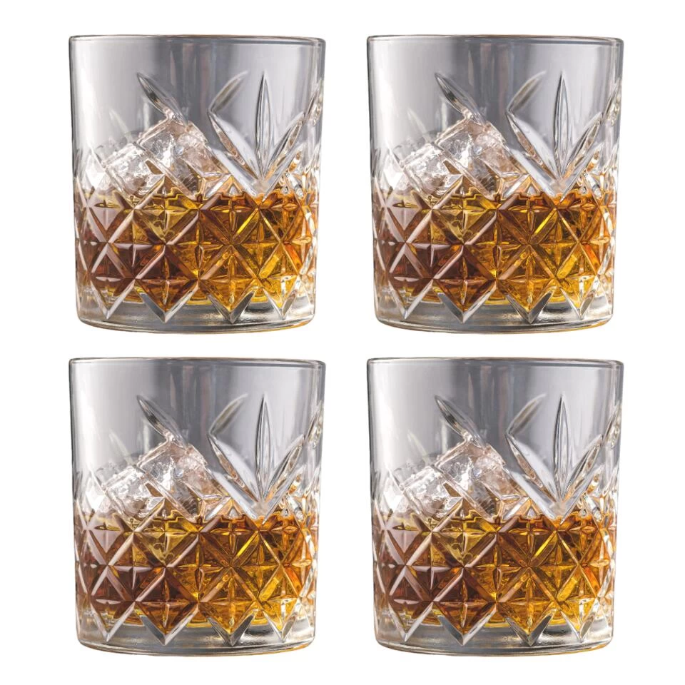OTIX Whiskey Glazen Set Van 4 Kristal Stijlvol 230 Ml Dik Glas Stevig Sierlijk 3 OTIX Whiskey Glazen Set Van 4 Kristal Stijlvol 230 Ml Dik Glas Stevig Sierlijk