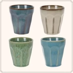 OTIX Cappuccino Kopjes 4 Stuks 250 Ml Porselein Hittebestendig Keuken 7 OTIX Cappuccino Kopjes 4 Stuks 250 Ml Porselein Hittebestendig Keuken -Het originele servies. 1000033200 0101