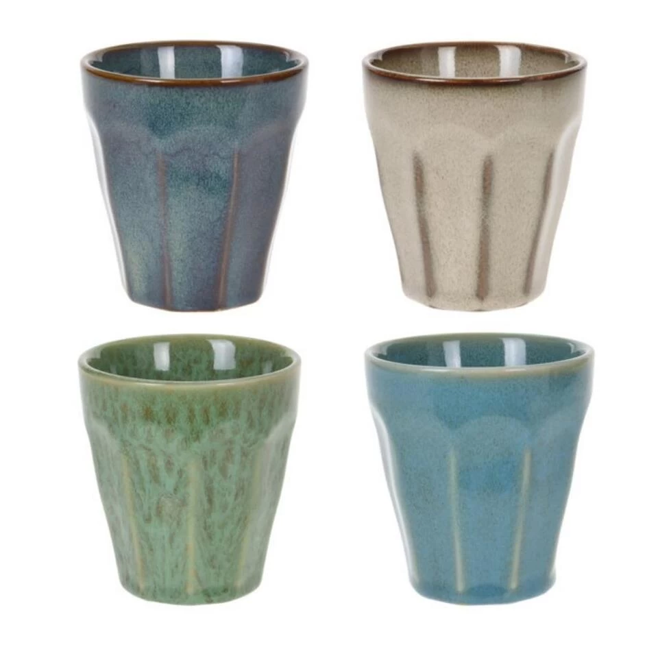 OTIX Cappuccino Kopjes 4 Stuks 250 Ml Porselein Hittebestendig Keuken 3 OTIX Cappuccino Kopjes 4 Stuks 250 Ml Porselein Hittebestendig Keuken