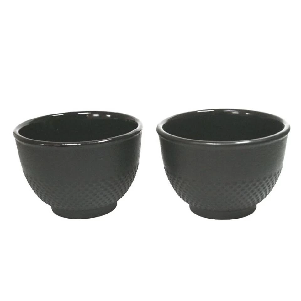 Orange85 Theekopjes Gietijzer Theekop 100 Ml Set Van 2 Zwart 3 Orange85 Theekopjes Gietijzer Theekop 100 Ml Set Van 2 Zwart