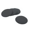 Orange85 Zwarte Onderzetters Voor Glazen 4 Stuks Leisteen Rond 2 Orange85 Zwarte Onderzetters Voor Glazen 4 Stuks Leisteen Rond -Het originele servies. 1000033223