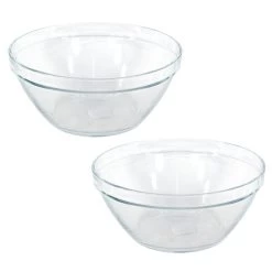 Gerim Saladeschaal Pompei - Glas - 3.6 Liter - 26 Cm -Het originele servies. 1000034349 0105