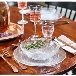 Luminarc Saladeschaal - Glas - Serveerschaal Rond - 26 Cm -Het originele servies. 1000034350 0101