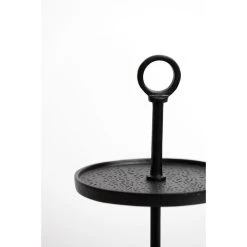 Etagère Lutek - Zwart - 2 Laags 8 Etagère Lutek - Zwart - 2 Laags -Het originele servies. 1000034352 0102