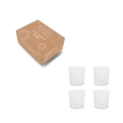 Orange85 Drinkglazen Pinta Rond 360 Ml Set Van 4 -Het originele servies. 1000040046 0111