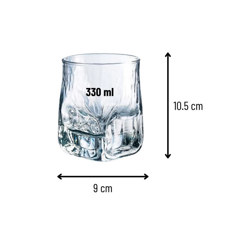 Orange85 Whisky Glazen 330 Ml Set Van 2 4 Orange85 Whisky Glazen 330 Ml Set Van 2 - Afbeelding 2