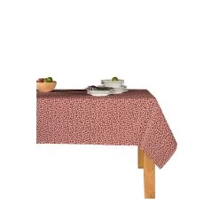 Mistral Home Tafelzeil-140x240 Cm-Tafellaken PEVA-Afwasbaar-Bolletjes Terracotta 7 Mistral Home Tafelzeil-140x240 Cm-Tafellaken PEVA-Afwasbaar-Bolletjes Terracotta -Het originele servies. 1000040057 0102