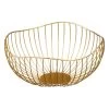 Cepewa Fruitmand - Goud - Metaal - Rond - 25 X 12 Cm -Het originele servies. 1000042682