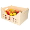 Cosy & Trendy Fruitmand - Hout - Rechthoek - 40 X 30 Cm -Het originele servies. 1000042686