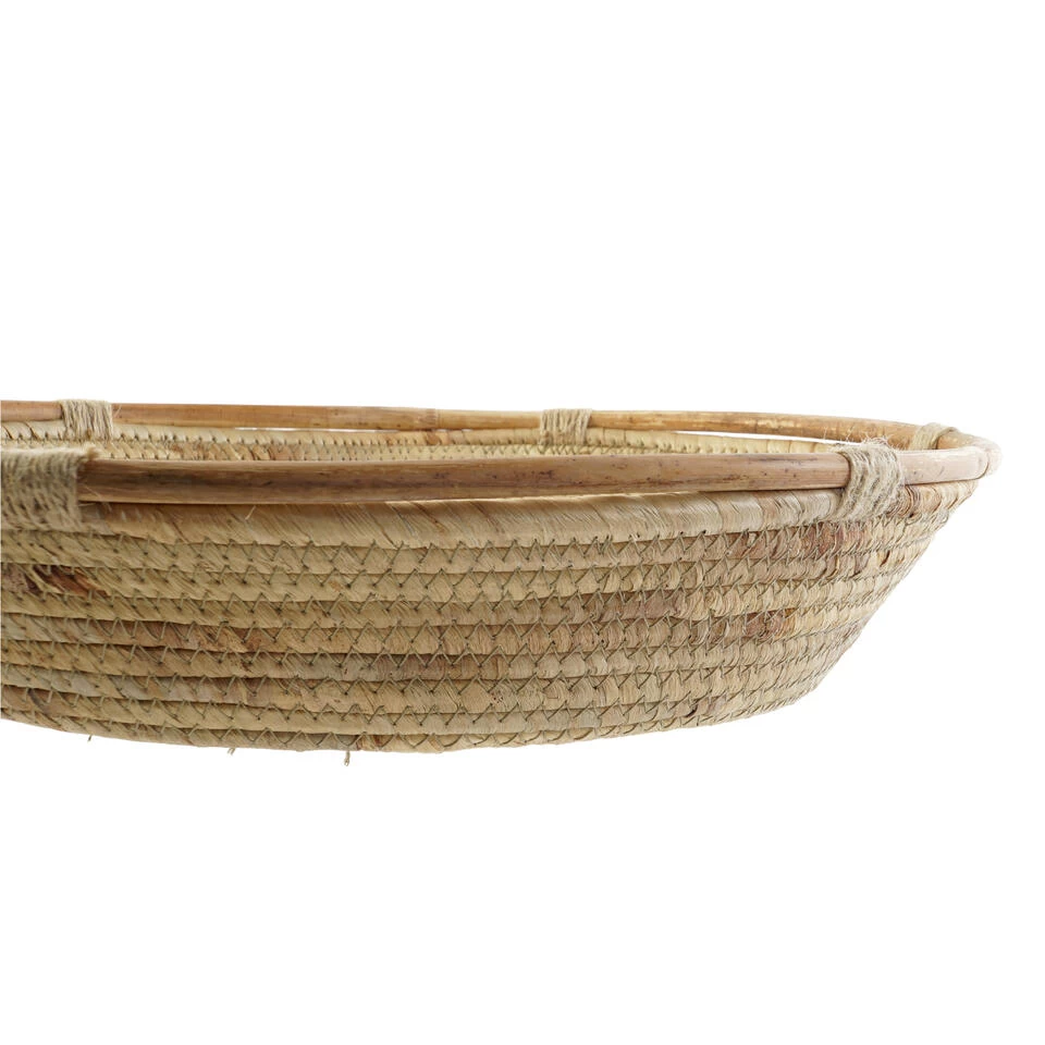 Items Fruitmand - Serveerschaal - Bruin - 42 Cm 4 Items Fruitmand - Serveerschaal - Bruin - 42 Cm - Afbeelding 2