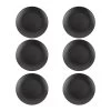 Orange85 Bordenset Dinerbord Borden Plat Set Van 6 Mat Zwart Diameter 27cm -Het originele servies. 1000049520