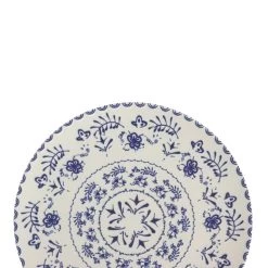 Orange85 Dinerborden 26 Cm Blauwe Details Set Van 4 Porselein Bordenset -Het originele servies. 1000049522 0110