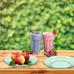 Orange85 Borden Set Van 6 Stuks Groen Transparant Plastic Kunststof -Het originele servies. 1000049527 0101