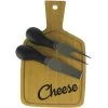 Orange85 Kaasplank Met Messen Bamboe Set 3 Stuks -Het originele servies. 1000049545