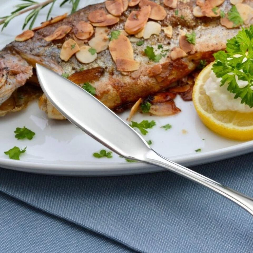 Orange85 RVS Vismes 6 Stuks 20.5 Cm Viscouvert 4 Orange85 RVS Vismes 6 Stuks 20.5 Cm Viscouvert - Afbeelding 2